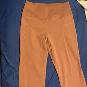 Uniqlo Women's High-Waisted Brown Leggings
